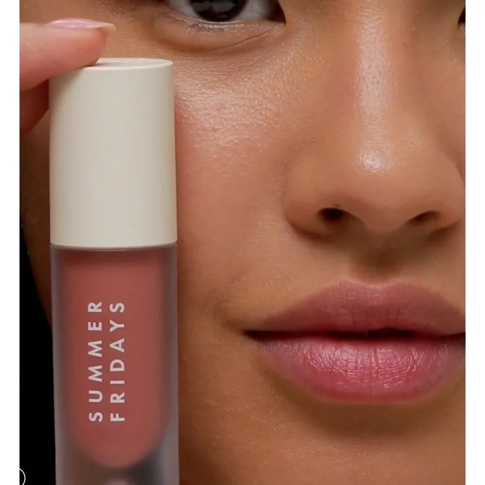 Summer Fridays Lip Oil Blush Dreams Hydrating Gloss Shine New
